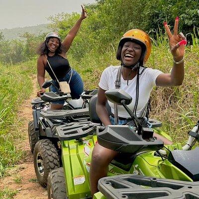 Full Day Tour Waterfalls Quad biking and Aburi Botanical Gardens