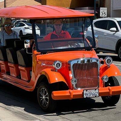 Golf Cart Tour in a 6 Passenger Cart in Palm Springs California