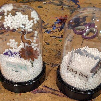 Create Your Own Winter Snow Globe in Estes Park