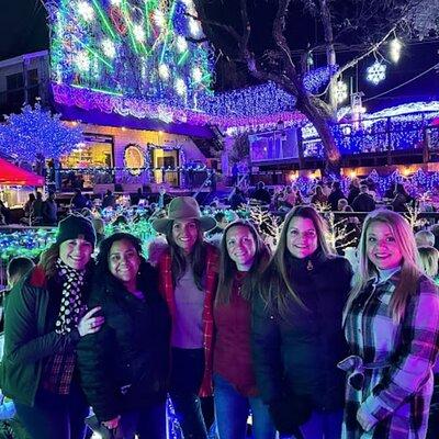 Mozarts Holiday Light Show Per Person Shared Boat on Lake Austin