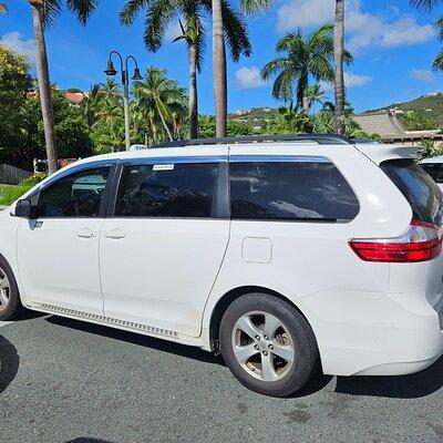 Private Airport Round Trip Transportation to Hotels in St Thomas