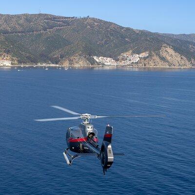 Helicopter Transfer: Long Beach to Catalina Island