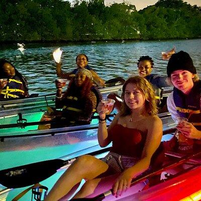 ATX Night Clear Kayaking Glow Tour