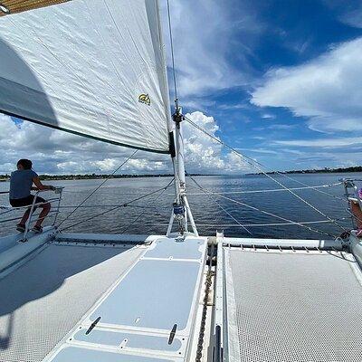 Catamaran Sailing Dolphin/Manatee Watch in Daytona Beach