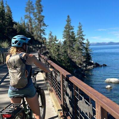 Self Guided E-Bike Tour on Lake Tahoe’s East Shore Bike Path