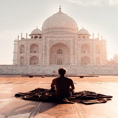 Skip the line guided tour of taj mahal & Agra fort with entrance.