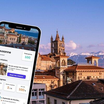 Lausanne Exploration Game and City Tour on your Phone