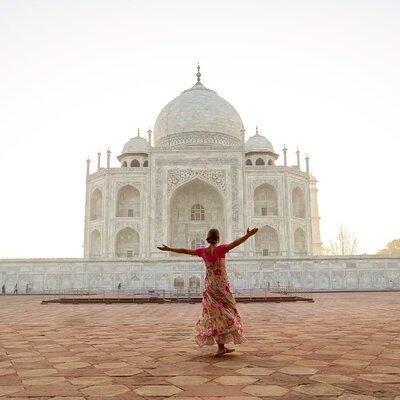 Agra Guided City Tour: Taj Mahal, Agra Fort, Itmad Ud Daulah