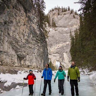 Grassi Lake and Grotto Canyon Icewalk from Calgary