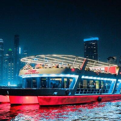 Dubai Marina Dinner Cruise with Live Music & Open Bar