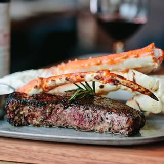 black & blue Steak and Crab - Buffalo